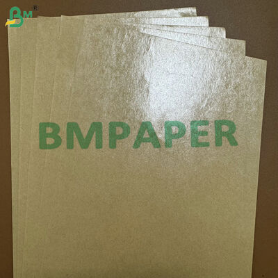 Durable & Heat Sealable Unbleached 40-130gsm Brown Kraft Paper with PE Coating for Heavy-Duty Bags