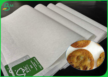 31gsm 35gsm 40gsm White Kraft Paper Roll Food Grade Greaseproof Baking Paper