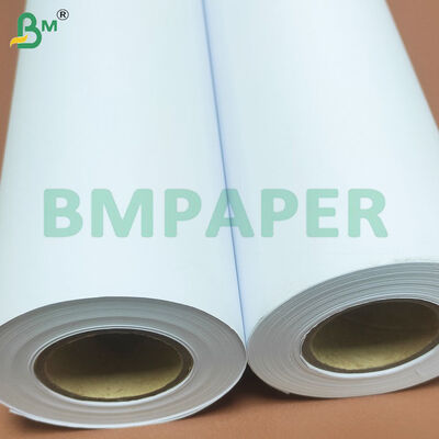 80gsm 1194mm*100m 2/3 Inch Core Size CAD Plotter Paper Rolls