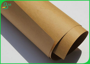 Durable Food Grade Brown Paper / High Stiffness 400GSM Brown Packing Paper Roll