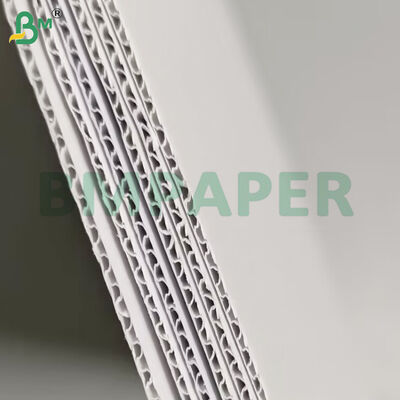 100+100+100gsm Three Layer F Flute Corrugated Paper Sheets