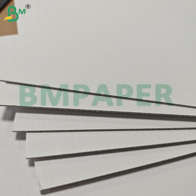 100+100+100gsm Three Layer F Flute Corrugated Paper Sheets