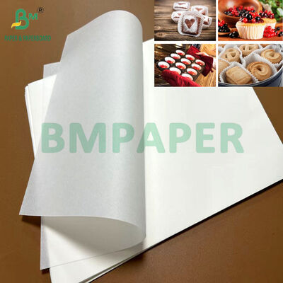 30gsm 40gsm Grease Resistant Slip Easy Paper For Making Baking Cups 27.25 X 28inch