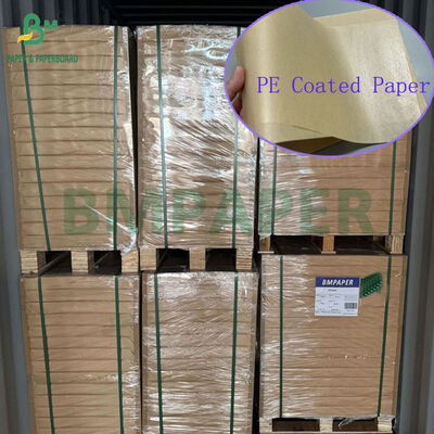 Oil Resistance 30gsm +15PE Coated Paper For Cutlery Packaging 70 x 100cm