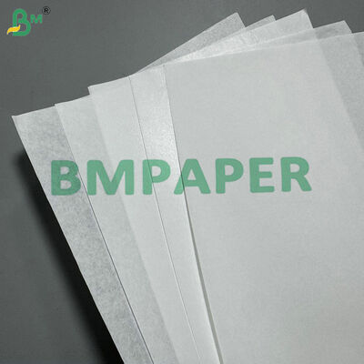 Excellent Printability & Stiffness High-Quality Single-Side Glossy 30gsm 40gsm White Kraft Paper for Bags