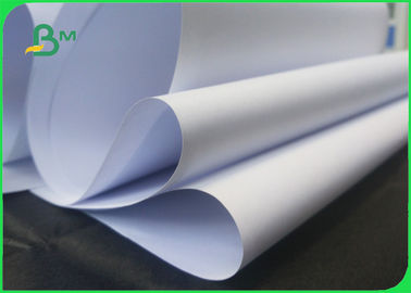 70 - 180 Gsm Woodfree Offset Paper White Bond Paper Roll Size Customized