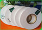 24gsm 28gsm FDA Biodegradable White Straw Wrapping Paper 27mm Roll