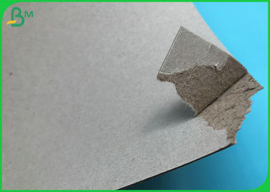 High Thickness Grey Cardboard Sheets 1mm 1.5mm Uncoated Recycled Gray Board