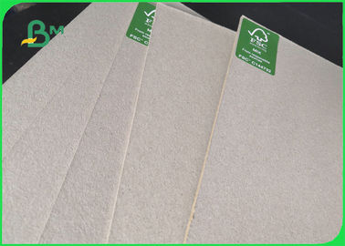 Uncoated 2mm 2.5mm Thick Grey Chipboard 700 * 1000mm For Hardcover