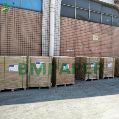 Heat Sealable PE Coated Single Side White Kraft Paper For Sachets