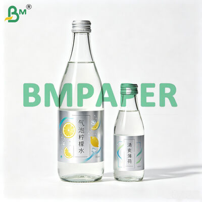 70gsm Metallized Wet Strength Paper For Beer Wine Label 1040mm X 730mm