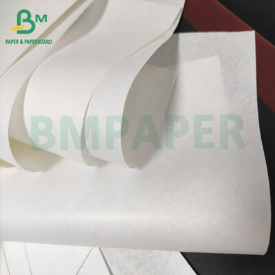 35gsm Machine Glazed White Butcher Wrapping Paper FDA Large Rolls