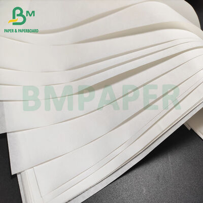 35gsm Machine Glazed White Butcher Wrapping Paper FDA Large Rolls