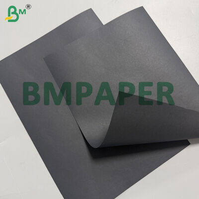80gsm Double Sided Deep Matte Black Paper Sheets For Displays, Fade Resistant