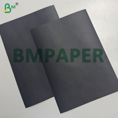 80gsm Double Sided Deep Matte Black Paper Sheets For Displays, Fade Resistant