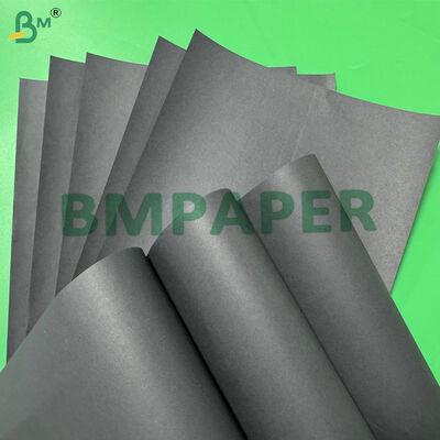 Smooth surface 80gsm Black Cardstock Solid Core Double-Sided Black Card Paper