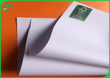 Custom White Woodfree Paper Roll 75GSM 570MM Width For Making School Books