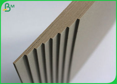 2.2mm 2.4mm Adiabatic Grey Cardboard Sheets Size Customized For Sheet Packing