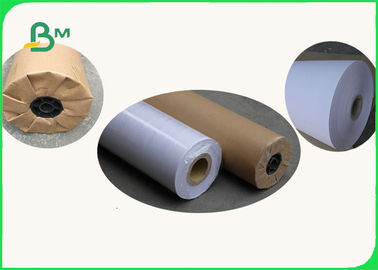 60gsm 70gsm Moisture Proof CAD Plotter Paper 60'' 70'' Width 3 Inch Core