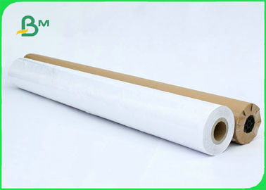 60gsm 70gsm Uncoated Plotter Paper Roll For Garment Factory 62'' 72''