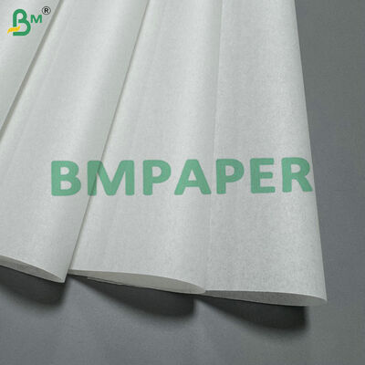 30gsm 40gsm White Greaseproof Paper Compostable Food Wrapping Paper for Baking & Packaging