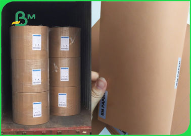 Superior Bursting Strength 250gsm Virgin Brown Kraft Paper Roll