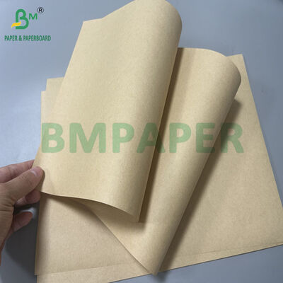 70gsm 80gsm Directly Food Safety Brown Kraft Paper For Bread Wrapping 100cm 110cm