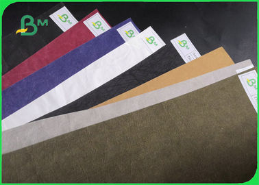 Double Smooth Side Washable Kraft Paper Fabric In Roll Packing OEM Available