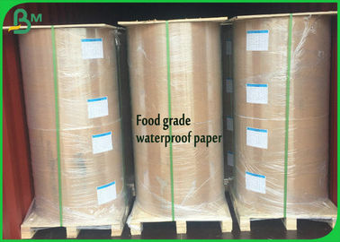 60g 70g White Glassine Paper Waterproof / Greaseproof For Food Wrapping