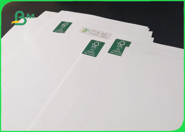 White C2S Art Board Paper 700 * 1000mm 300gsm Customized Without Fluorescent