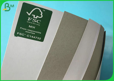 Custom Size Duplex Board Grey Back 200g To 450g For Packing Box FSC Certified