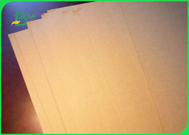 Recycled Pulp Kraft Liner Board Jumbo Roll 175gsm Natural Brown Color