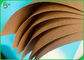 AA Grade Recycled Kraft Paper Roll / 80g To 400g Brown Uncoated Kraft Paper
