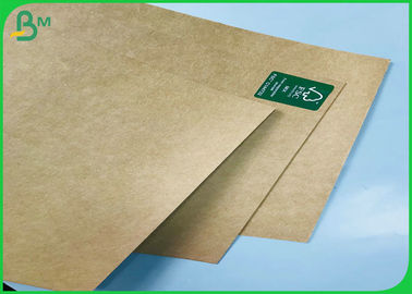 250gsm - 400gsm Brown Kraft Board , 70*100cm Brown Craft Paper Roll / Sheet