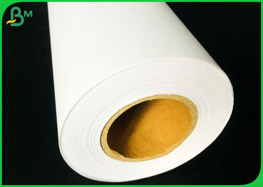 80GSM CAD Plotter Paper Smooth Surface Size Customized White Color