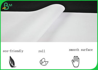 Smooth Surface CAD Plotter Paper / Tracing Paper 60GSM For Garment Industry