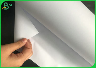 High Whiteness Garment Plotter Paper Roll 40 Gsm - 80gsm For Textile Factory