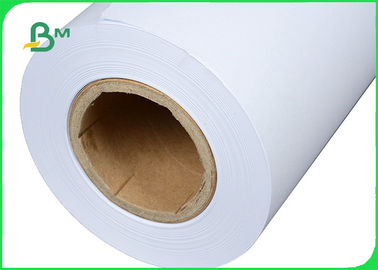 White CAD Bond Paper 80g Engineering Drawing Paper Roll Size 610mm 914mm