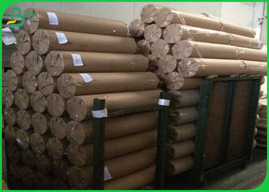 50gsm - 80gsm Plotter Paper Roll Soft Smoothy Wood Pulp Material White Color