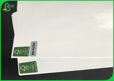 Greaseproof PE Coated Paper , 160gsm+10g One Side Glossy Paper For Food packing