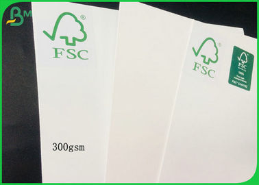 300GSM White Printable Coated Art Board Card To Make Fried Chicken Packing Box