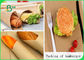 160g + 10g Grease - Proof Paper / Plastic Coated Paper For Hamburger Package