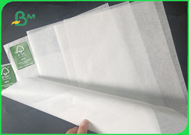 Food Grade High Temperature Resistance 33 - 38gsm White Cupcake Liner Paper In Sheet