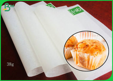 38GSM White Cupcake Liner Paper With Food Grade Certified For Baking