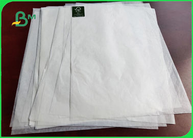 Food Grade 28gsm 30gsm MG Kraft White Paper Eco - Friendly For Bags For Fast Food