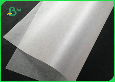 Food Grade MG White Kraft Paper 28gsm 30gsm For Fast food or Bags 38 * 50cm