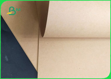 126gsm - 300gsm Recycled Good Stiffness Brown Kraft Paper For Packing