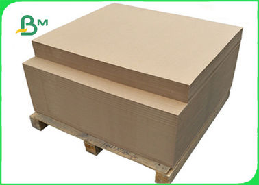 126gsm - 300gsm Recycled Good Stiffness Brown Kraft Paper For Packing