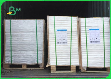 Paper Plate Raw Material PE Coated Brown Kraft Plain Paper 700mm Coils