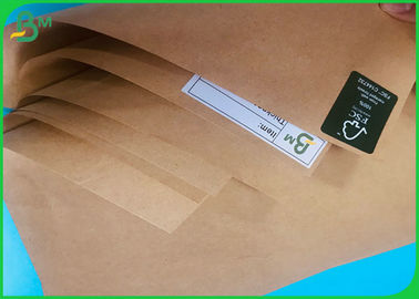 Jumbo Roll Recycled Test Liner 160GSM Paper / Custom Size FSC Brown Packing Paper